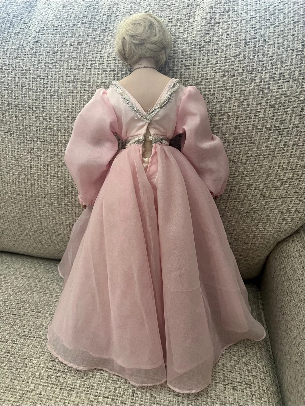 Vintage 1988 MARY KAY ASH Porcelain Doll - 16” Tall